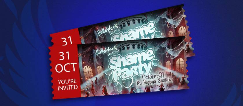 Билети за Halloween Shame Party