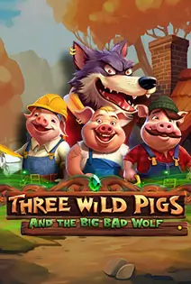 Three Wild Pigs and The Big Bad Wolf
