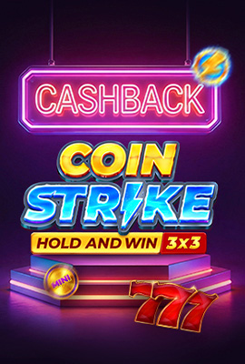 20% Cashback Coin Strike: Hold and Win