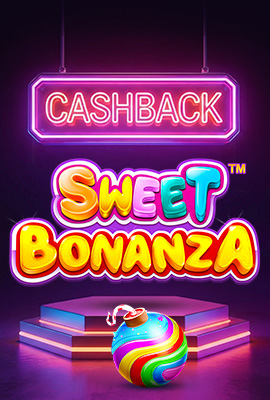 20% Cashback Sweet Bonanza